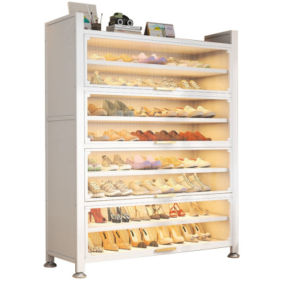 攸形钢制鞋柜100*32*144cm个