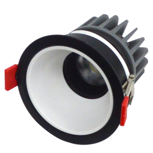 LED射灯 防眩光 嵌入式 黑架+白杯-单头15W中性光