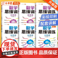 [斗半匠]数学思维训练一二三四年级五六年级小学奥数举一反三教程全套创新逻辑思维训练书应用题强化专项训练拓展练习书上册下册