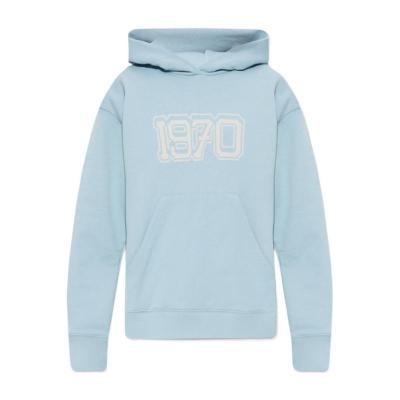 高田贤三(Kenzo)大廓形徽标印花运动卫衣女款舒适百搭宽松套头休