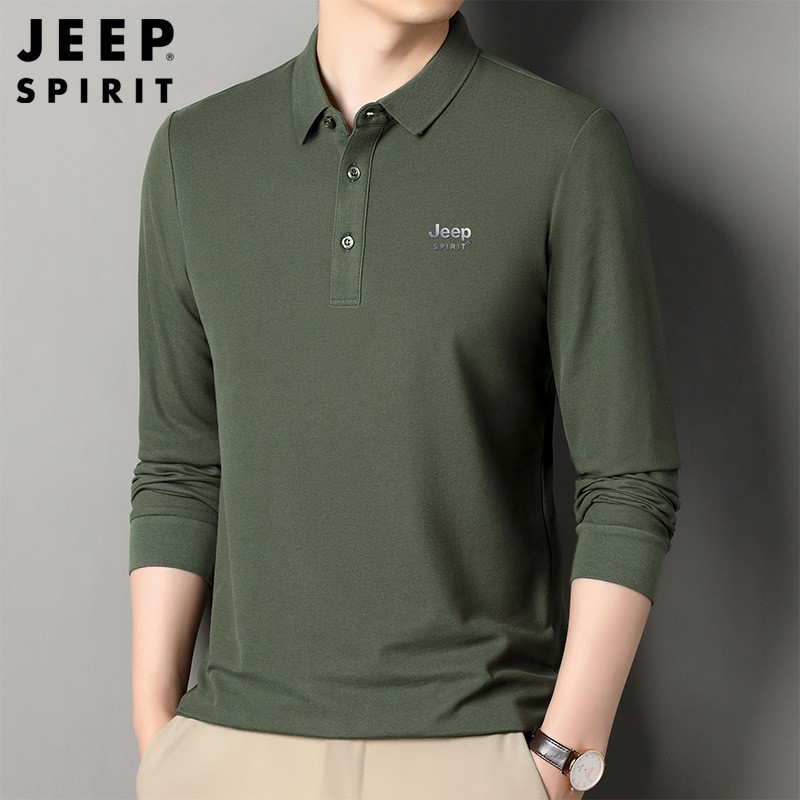 JEEPspirit卫衣半开衫春秋青年卫衣休闲冬季长袖T恤外套男士8838