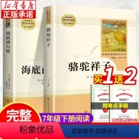 [人教社]骆驼祥子+海底两万里 [正版]海底两万里骆驼祥子 人民教育出版社 七年级上下册课外书 名著阅读课程化丛书 初中