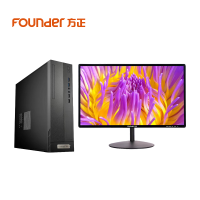 方正Founder国产台式机电脑13升PHZ1063H兆芯KX-U6780A八核/8G/256G固态/21.5英寸显示器