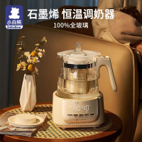 小白熊(SnowBear)恒温水壶婴儿调奶器冲奶温奶全玻璃壶泡奶1.2L -5035