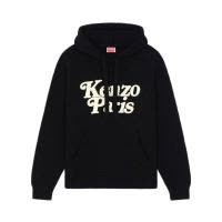 高田贤三(Kenzo)运动休闲长袖连帽套头毛衣男棉质舒适百搭基础款