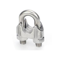 浪伍 304不锈钢钢丝绳卡头 M4 (单位:个)