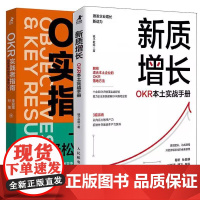 [全2册]新质增长 OKR本土实战手册 镜子教练+OKR实践者指南 用思维和领导力落地OKR okr工作法书籍