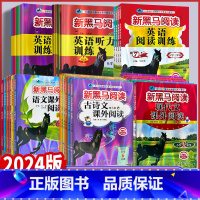 2本套装)现代文+古诗文阅读 小学六年级 [正版]2024版新黑马阅读 小学一二三四五六年级语文现代文阅读古诗文阅读课外