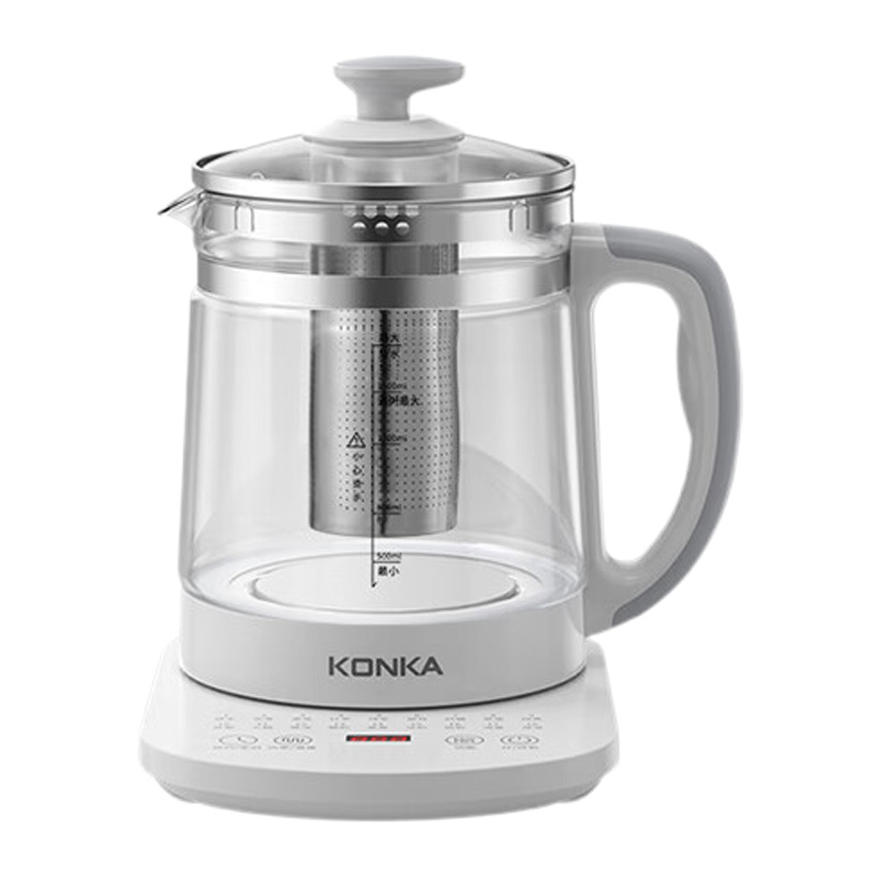 康佳养生壶1.8L玻璃保温带滤网KHK-18V12(C)