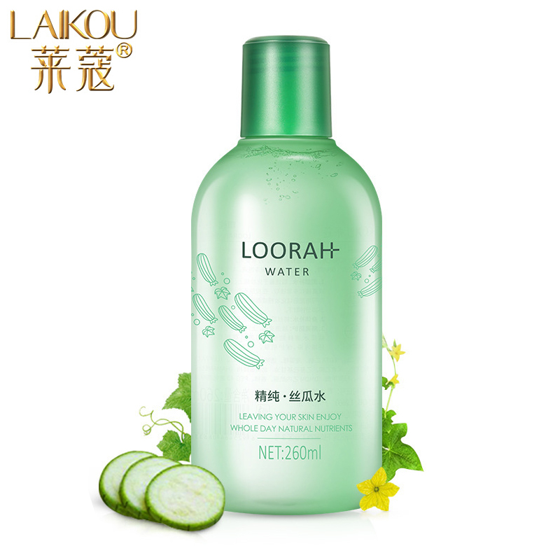 莱蔻(laikou)精纯丝瓜水260ml 补水喷雾保湿爽肤水化妆柔肤润肤水