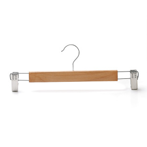 千里谷KLG-YJ02 实木圆钩裤架 10个/组 (计价单位:组)原木色