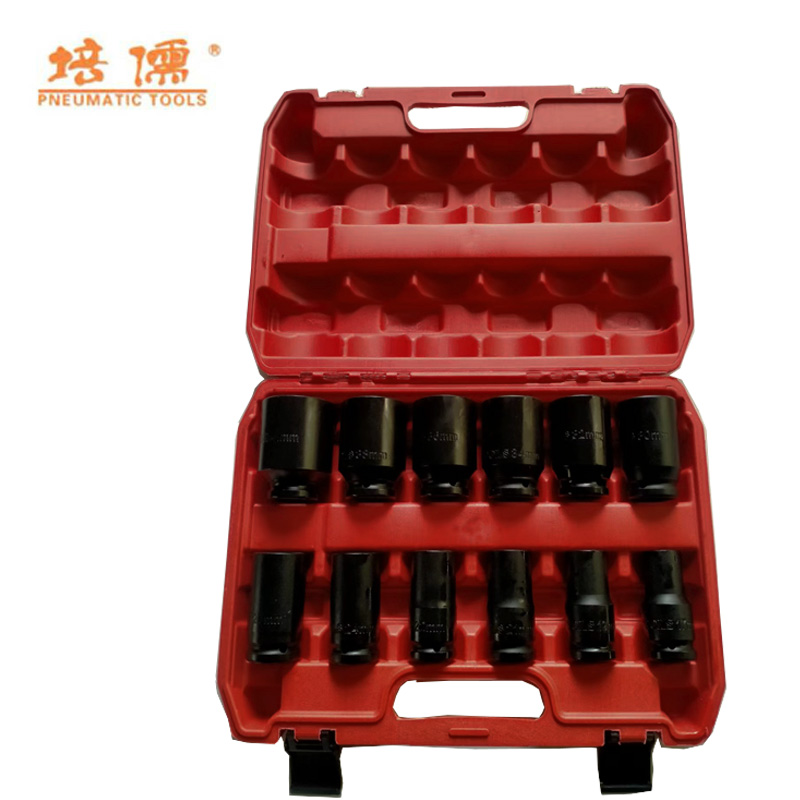 培儒3/4"19mm套筒组合套装 12件套 PR-TT-12 (单位:套)