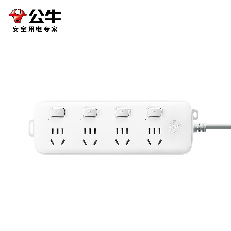 BULL公牛 S1043袋装延长线插座