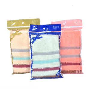 香丝羽 竹纤维毛巾彩条款 (34×75cm)(110克/条)