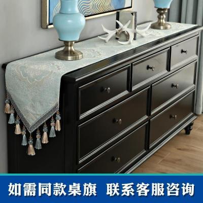 家柏饰(CORATED)欧式茶几桌布长方形布艺蕾丝花边沙发几边几书桌台布茶台桌垫垫子