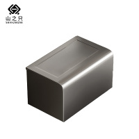 山之只 防水免钉方形加长纸巾盒 201*123*122mm 个