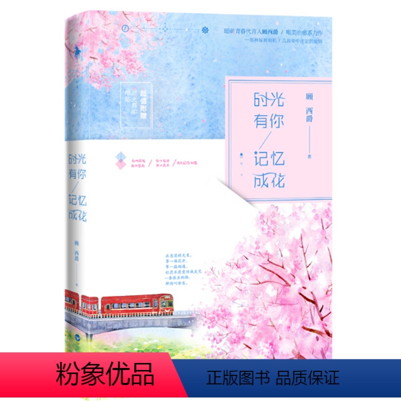 [正版]T书籍 时光有你记忆成花 顾西爵治愈系新书 何所冬暖何所夏凉 莫离蔚迟的青春爱情小说
