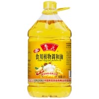 鲁花食用油 植物调和油5L(大豆版) 非转基因健康炒菜 食用油豆油