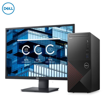戴尔（DELL）成就3881全新英特尔®十代处理器商用办公家用娱乐台式机电脑27英寸屏定制（Inteli5-10400F12GB1T+256G2G独显）
