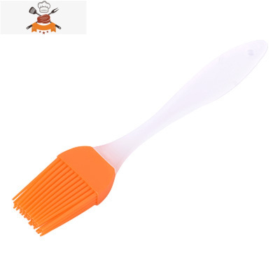 厨房用硅胶油刷烧烤刷烘焙可高温食品烧烤工具刷油调料刷子 敬平 桔色
