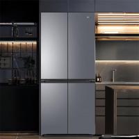 海尔山茶花BCD-501WGHTD1BXTU1 501升超薄零嵌入四门冰箱 全空间保鲜 一级风冷 家用电冰箱 501升
