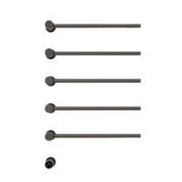 SIOYIE芯毅 嵌入式电热毛巾架家用浴室智能毛巾架快速升温高效抗菌加热烘干毛巾烘干架嵌入式安装AD50暗装(自行安装)