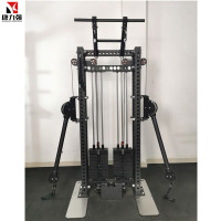 康力强复合飞鸟训练器多功能综合高拉低拉划船家用力量健身器材