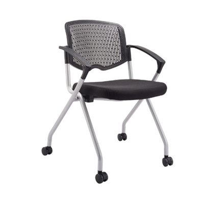 匡大办公椅培训椅带脚轮移动会议椅