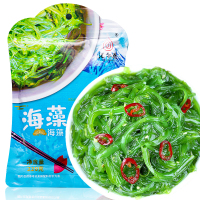 汇尔康 海藻沙拉 220gx1袋 酸甜裙带菜 海草丝 海藻菜开袋即食日本寿司海藻沙拉 酱菜 厨房调料