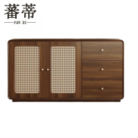 蕃蒂收纳柜二门三抽台