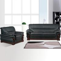 办公沙发 牛皮大款皮艺接待商务会客经理室沙发 508