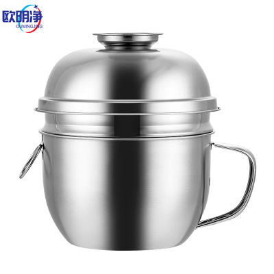 304不锈钢加厚快餐杯便当饭缸饭盒套装 双层 个