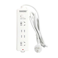 SAICKG SCC8-10860 二位5孔 二位2孔 1.8M 2500W 插排(单位:个)白