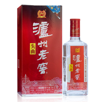 泸州老窖 头曲52度500ml*2瓶 浓香型白酒