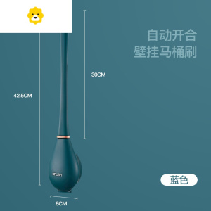 马桶刷长柄家用卫生间网红轻奢风壁挂洗厕所刷子无死角马桶清洁刷 JING PING
