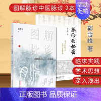 [正版]2本套 脉诊的秘密图解脉诊中医脉诊从入门到精通 董雪峰中医脉诊基础理论入门自学把脉辨证诊断学脉象图谱图解脉诊书四