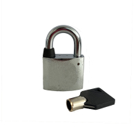 壹通萬鑫 YTS003 锁体宽40mm 锁梁高20mm 梅花合金锁 (计价单位:个) 银色