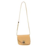 Ferragamo女式皮质斜挎包磁扣设计大容量皮质内衬可调肩带金五金cm