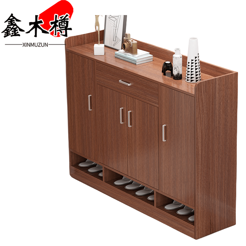 鑫木樽鞋柜四门个