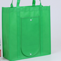晨潞电子 CLU-FB006 无纺布手提袋文件袋 43*38*10CM (计价单位:个) 绿色