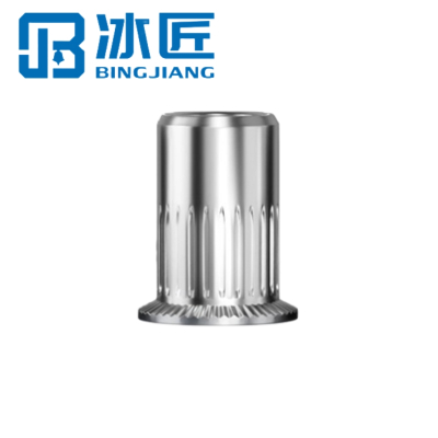 冰匠 304不锈钢平头拉铆螺母 个