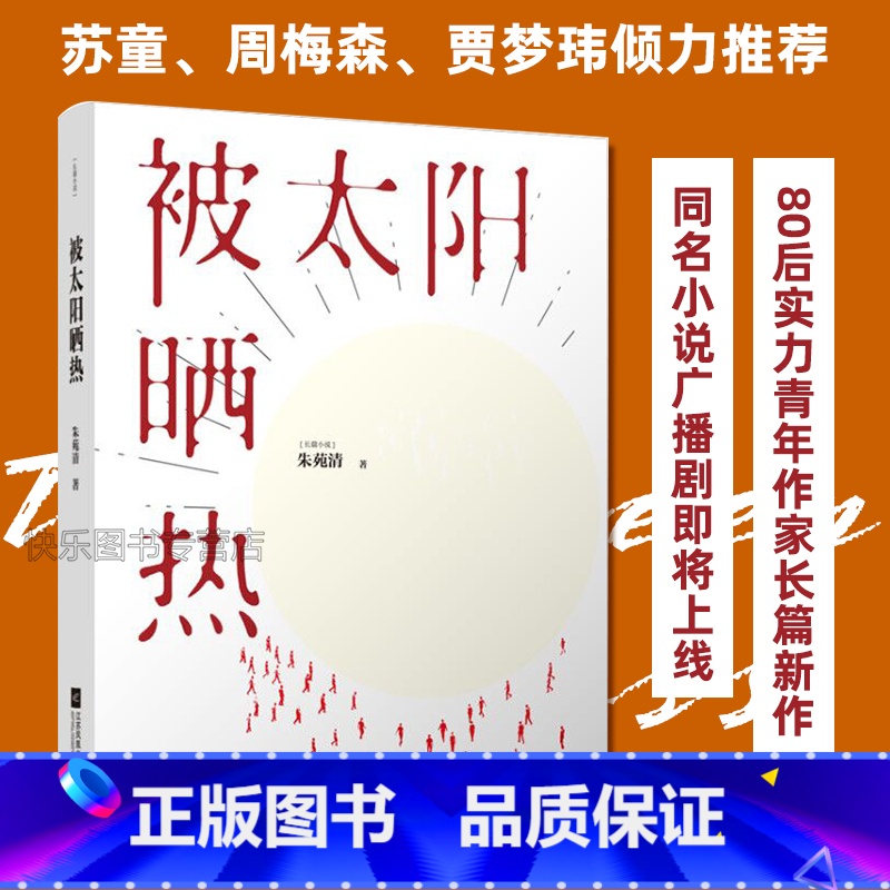 [正版] 被太阳晒热 朱苑清著 青春文学小说作品 中国现当代文学人生哲学书籍 现实主义文学小说 现代成功励志书