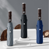 BR 全自动折叠雨伞大号男款加固加厚结实抗风晴雨两用女太阳伞遮阳伞 把