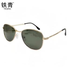 铁青复古椭圆形偏光眼镜PG13 个