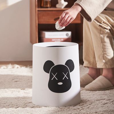 优旋(youeshone)垃圾桶垃圾桶家用大号客厅网红双层垃圾桶卧室卫生间厕所橱房无盖纸篓