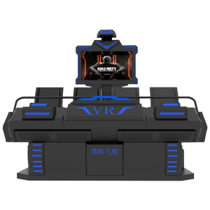伍贰伍WEW-VRFC大型游乐设备VR四人飞船100个vr体感互动游戏