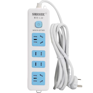 赛时工控(SHSSGK) SKSC8-10730D 二位5孔 二位2孔 移动式排插 (单位:个) 蓝白