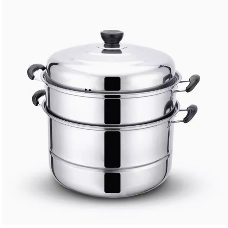 志合欣语 不锈钢蒸锅 三层 个