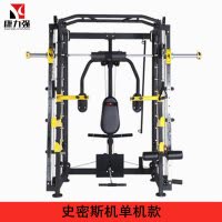 康力强KLQ-6017史密斯机多功能飞鸟卧推举重龙门架力量健身训练器械史密斯机单机款