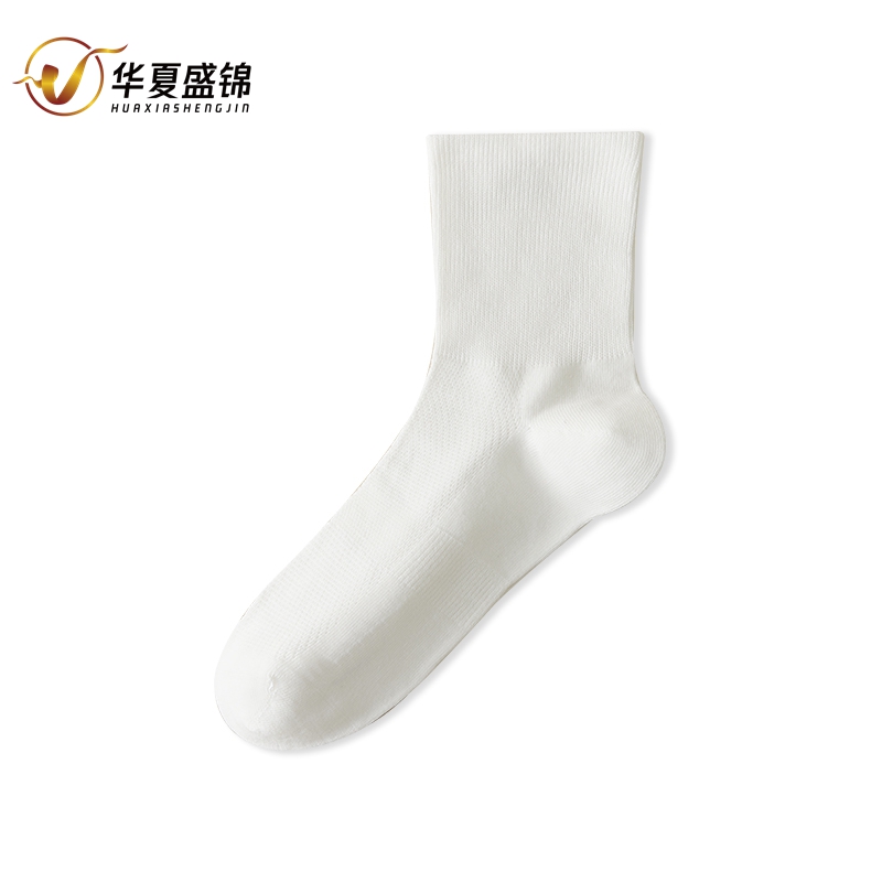 华夏盛锦 松口长筒男袜颜色随机(均码)HXSJ-A8025 双